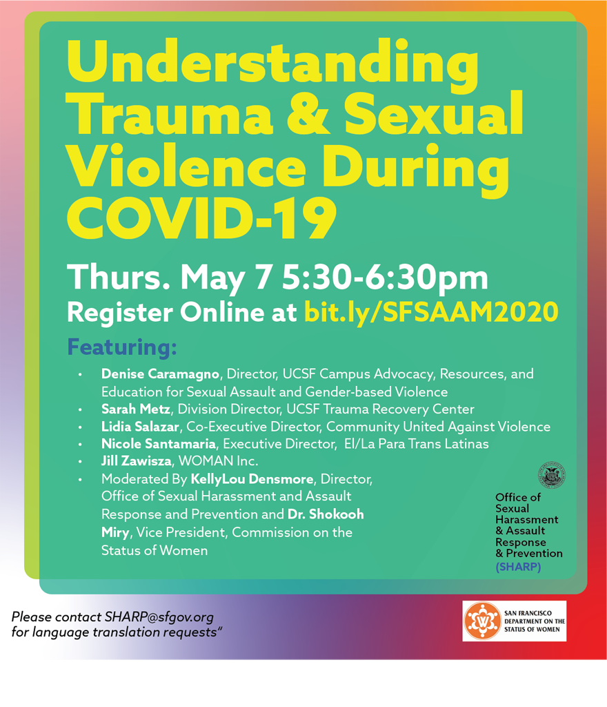 Understanding Trauma & Sexual Violence During COVID-19 | CARE: Campus ...